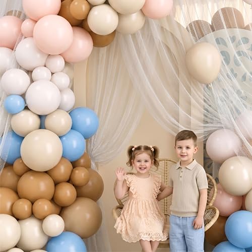 Image of Balloon Garland Kit, Party Decoration Set (Sky blue)