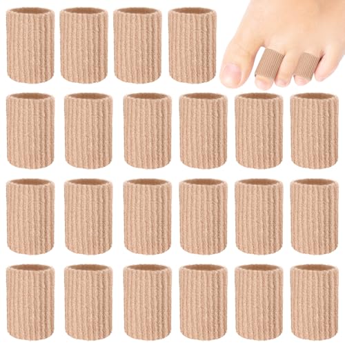 Blulu 24 Pieces Toe Tubes Medium