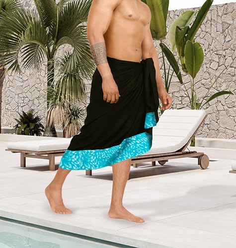HAPPY BAY Men's Swimwear Beachwear Summer Wrap Sarong3