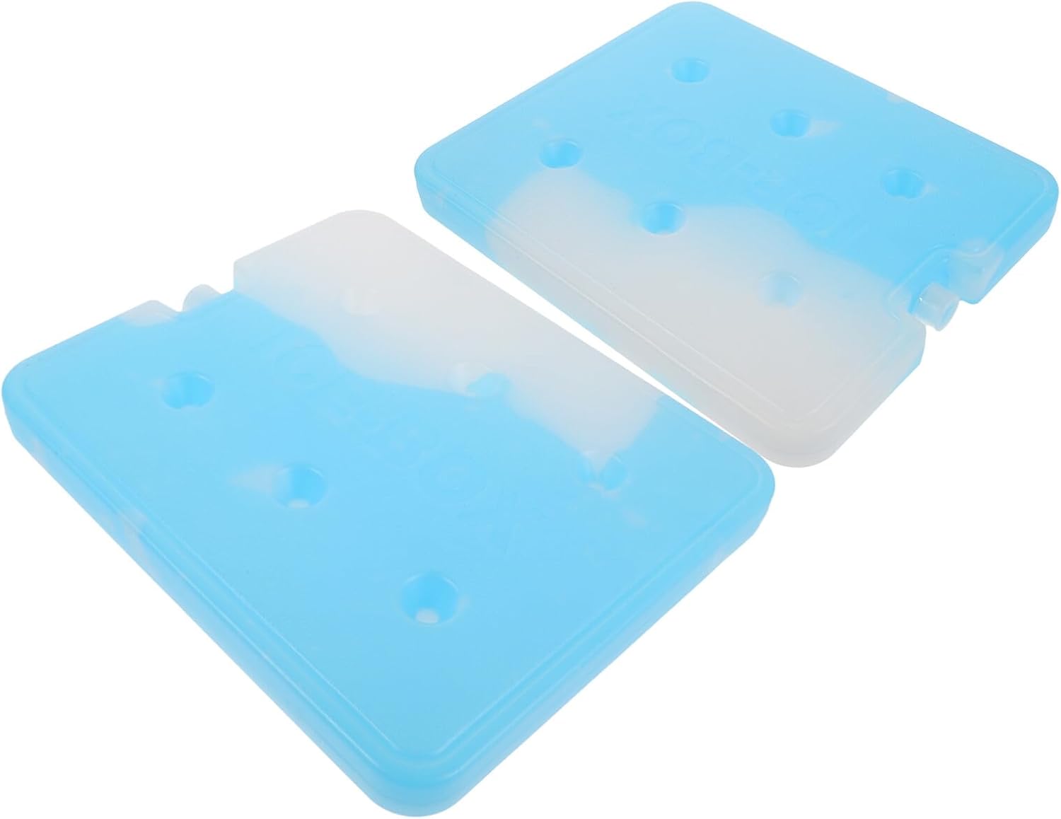 balacoo 2pcs 900ml Large Reusable Ice Packs for Coolers, Food Cooling Blocks for Outdoor Picnics and Camping, Freezer Refreezable Gel Packs for Drinks and Lunch Storage