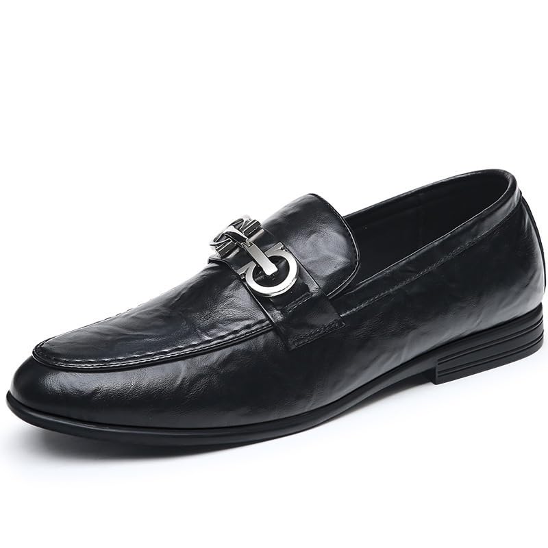 Men's Genuine Leather Oxford Shoes Comfortable Derby Modern Classic Business Casual Formal Dress Loafers