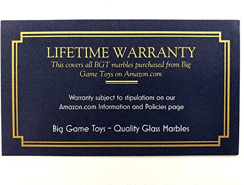 Big Game ~30 Deluxe Replacement Marbles (With Drawstring Storage Bag) Solid Glass Aggravation Wahoo Dirty Marbles Chinese Checker Game 16Mm (5/8") #TOP7