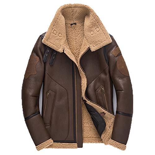 Amazon | メンズシアリングジャケットB3フライトジャケットブラック