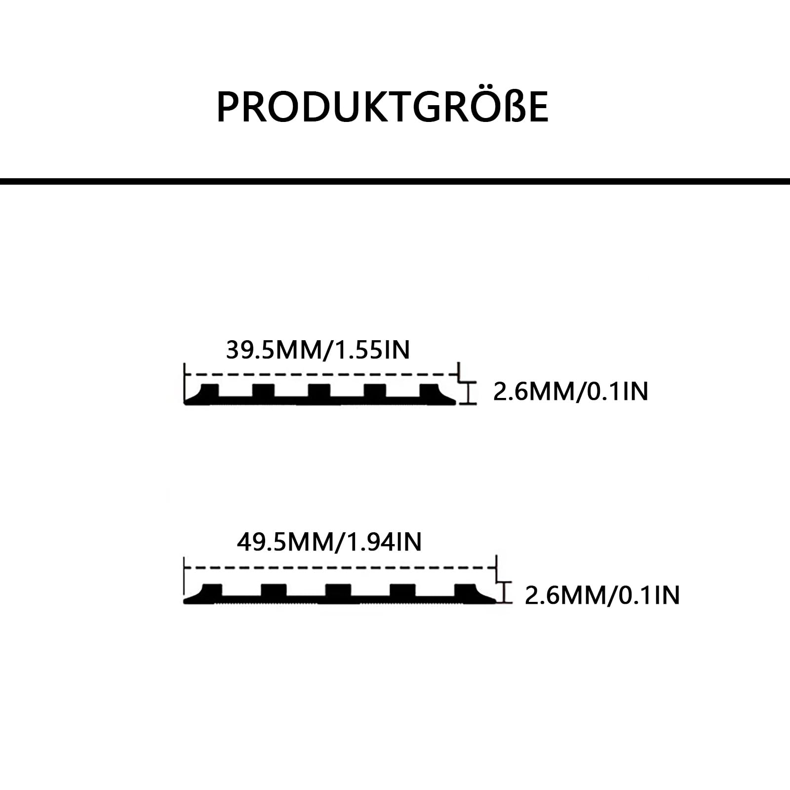 Perfil De Borde De Escalera Antideslizante 90CM – 3 Piezas Para Escaleras Interiores Y Exteriores, Tira Plana Para Seguridad Y Protección En Suelos Y Escaleras(Gold A,39.5mm)