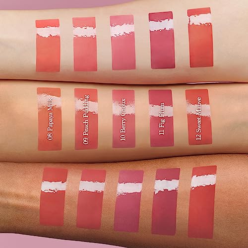 dasique Juicy Dewy Tint (09 Peach Pudding) 0.12 oz | Light Application with moisture | Long Lasting & wearing Glossy Lip Stain, Non-sticky | Vegan, Cruelty-free | Korean makeup | stocking stuffers - Image 4