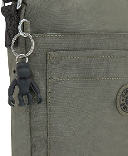 Kipling Bolsa tiracolo feminina Sebastian, Musgo verde, 9