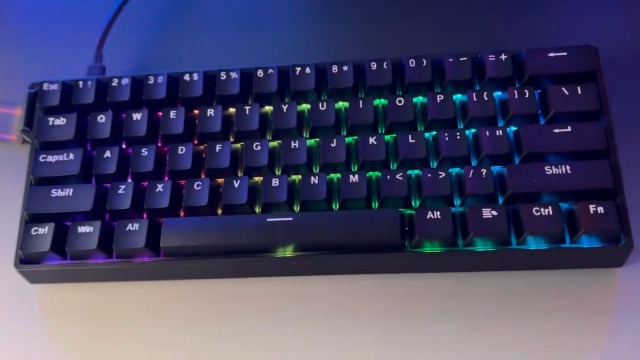 Amazon.com: NSYCA WIN60 HE 60% Mechanical Keyboard Wired, Hall