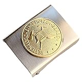 GravurManufakturBerlin Feuerwehr Retten Löschen Bergen Schützen Koppelschloss für 4,5 cm breite Koppelgürtel (Silbern-Golden)
