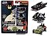Jada Toys Nano Hollywood Rides Batman 1966 Classic TV Series 3 PK