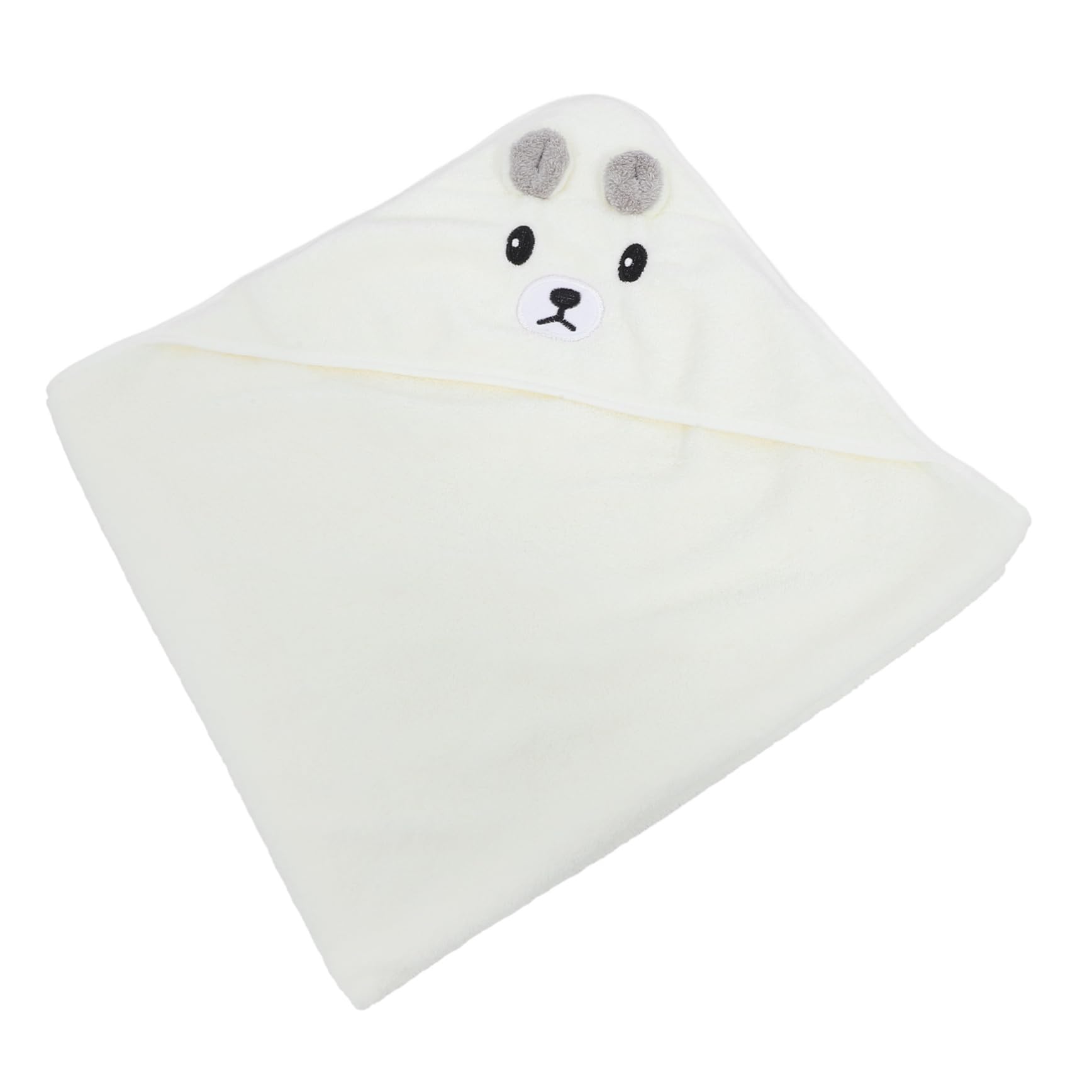 ibasenice 3stücke Hooded Towel Set Cartoon-Badetuch Für Neugeborene Vielseitig Einsetzbar Als Waschlappen Oder Decke Für Junge Mädchen Von Jahr Mit Atmungsaktivem Und Saugfähigem