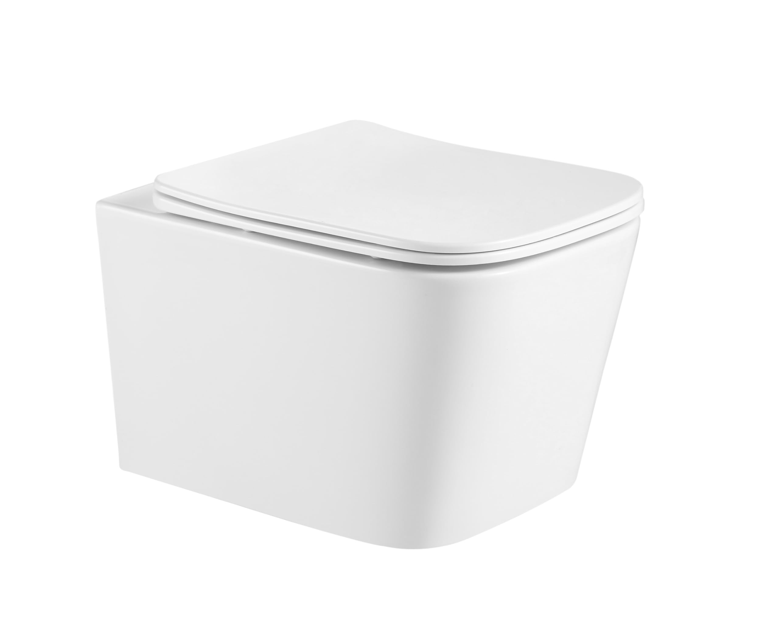 Imprese ALBA TWIST – Miska WC wisząca Rimless, Tornado Flush, Slim Soft Close Seat, 48,5 × 34 cm
