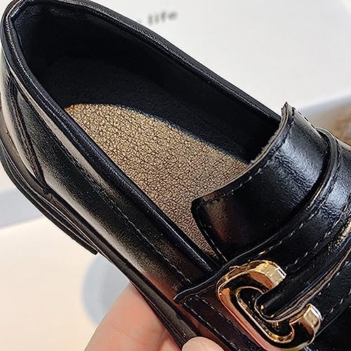 New Solid Rubber Sole Soft And Non Slip Metal Decorative Buckle Children's Fashion Casual Low Slides for Toddler Girls3