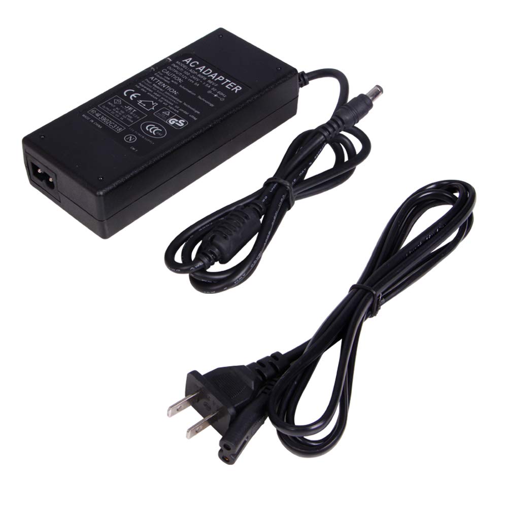 Megulla 60 Watt 12V5A Universal Power Supply Adapter Convert AC 100-240V to DC 12V with 5mm Output Jack for 5050/3528/2835 LED Strip, Rope Light, Tape Lighting, LED Under Counter Light