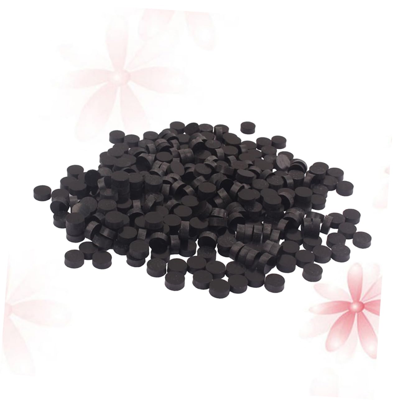 Garneck 6mm Black Dot Inlays for Fretboard 300pcs Abalone Material Inlay for Guitar Mandolin