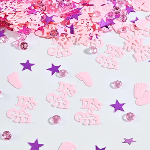 Baby Shower Deko Set Für Mädchen - Mum To Be Schärpe + Konfetti + Fotorequisiten