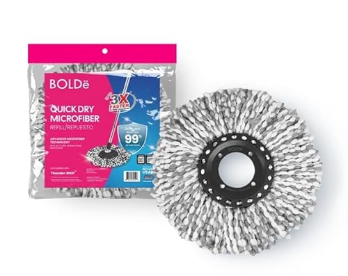 BOLDë Thunder MOP Microfiber Refill Mop 1 Pack