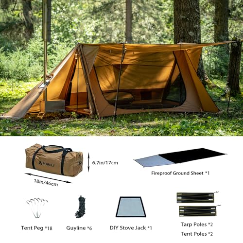 Image of STOVEHUT 70 2.0 New Version Camping Hot Tent | 4 Season