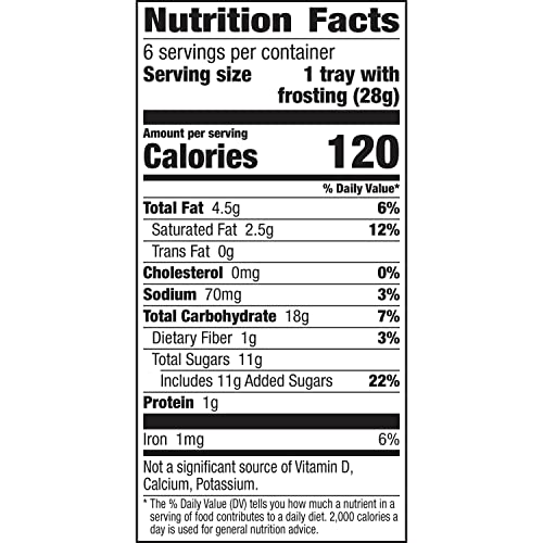 Image of DunkAroos Chocolate Cookies and Double Chocolate Frosting, 6 Count (Pack of 6)