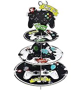Supporto Per Cupcake 3 Livelli Videogiochi Cartone Per Feste
