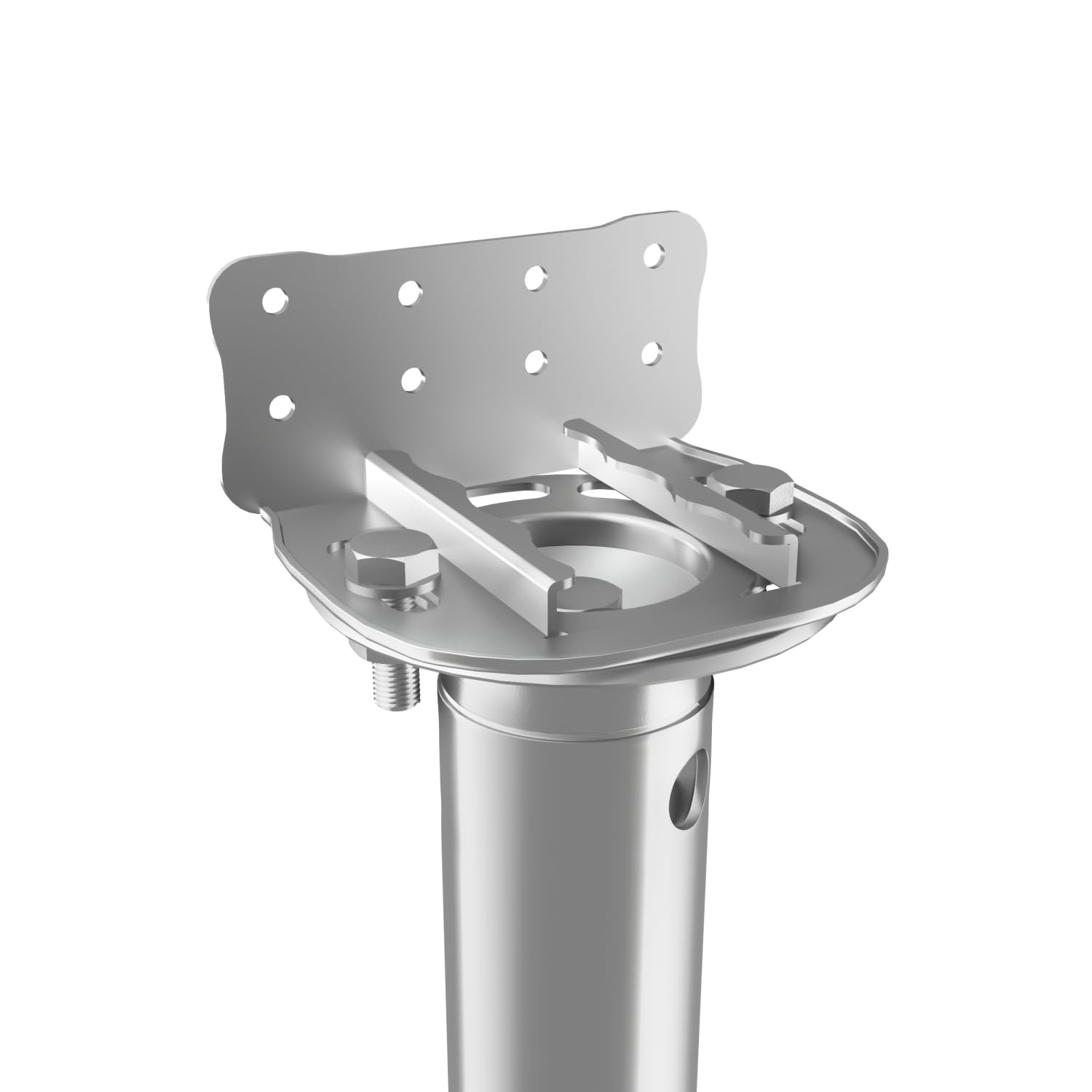 NEU 60 cm 6er Base-Set TILT Schraubfundamente inkl. Konsole (feuerverzinkt); Ø 60 x 2; M12