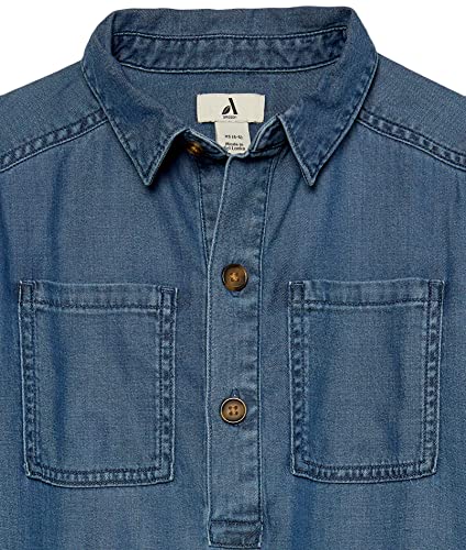 Amazon Essentials Girls' Chambray-Stretch Tunic (Previously Amazon Aware)3