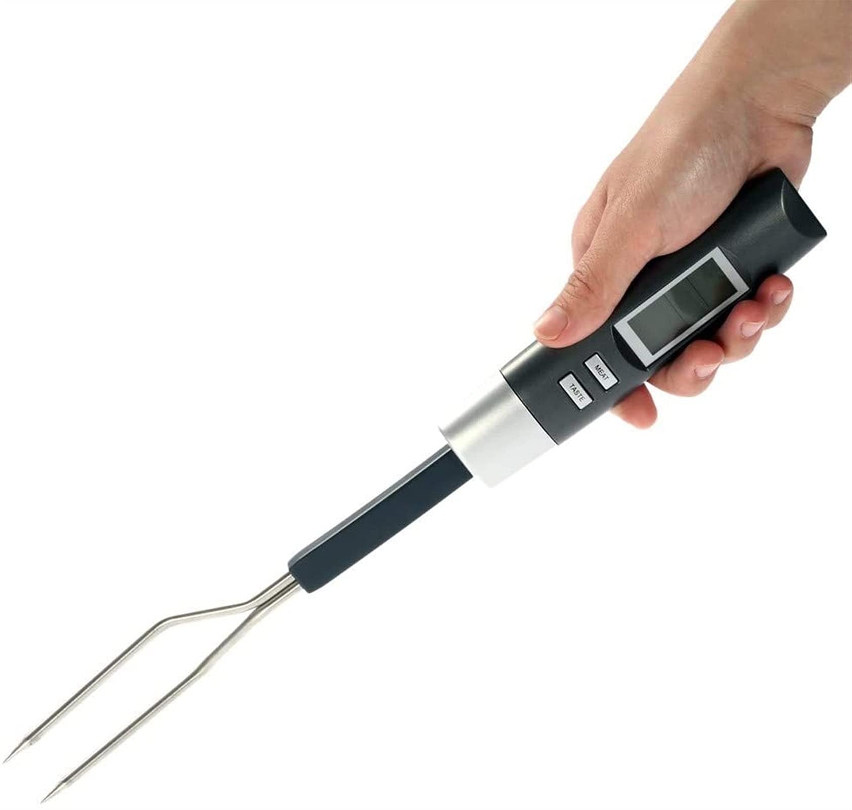 XMING Termómetro de Carne Tenedor con 6 Modos de cocción Digital, Termómetro de Comida para cocinar para la Cocina Barbacoa Termómetro de Bebidas Calientes de atasco de Leche de Agua