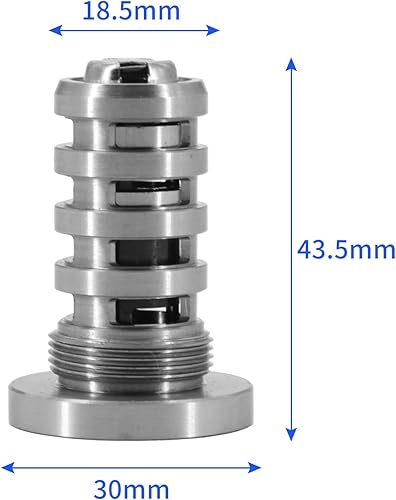 Miniatura 6 de 06H109257A VVT Válvula Variable Válvula de Control de Aceite de Distribución Compatible con Volkswagen Eos Tiguan Plata