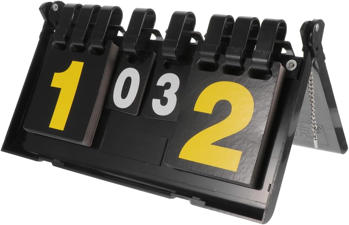 Mipcase Sports Scoreboard Scoreboard Flipper Ball Game Score Recorder Match Score Keeper