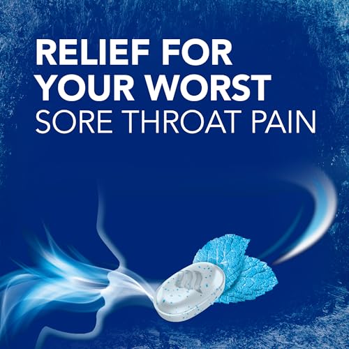 Vicks VapoCool Severe Medicated Sore Throat Drops, Max Strength Menthol, Soothes Sore Throat Pain, Winterfrost Flavor, 70 Count - image 5