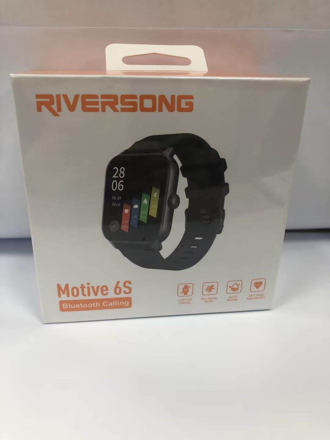 RIVERSONG Montre Connectée Femme avec Appel Bluetooth, 1,69" Montre de Sport avec Fréquence Cardiaque,SpO2, Podomètre, Moniteur de Sommeil, 49 Modes Sportifs, pour Android/iOS, Rose