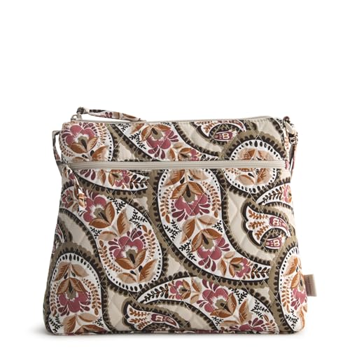 Image of Vera Bradley Women's Premium Cotton Original Zip Hipster Crossbody Bag