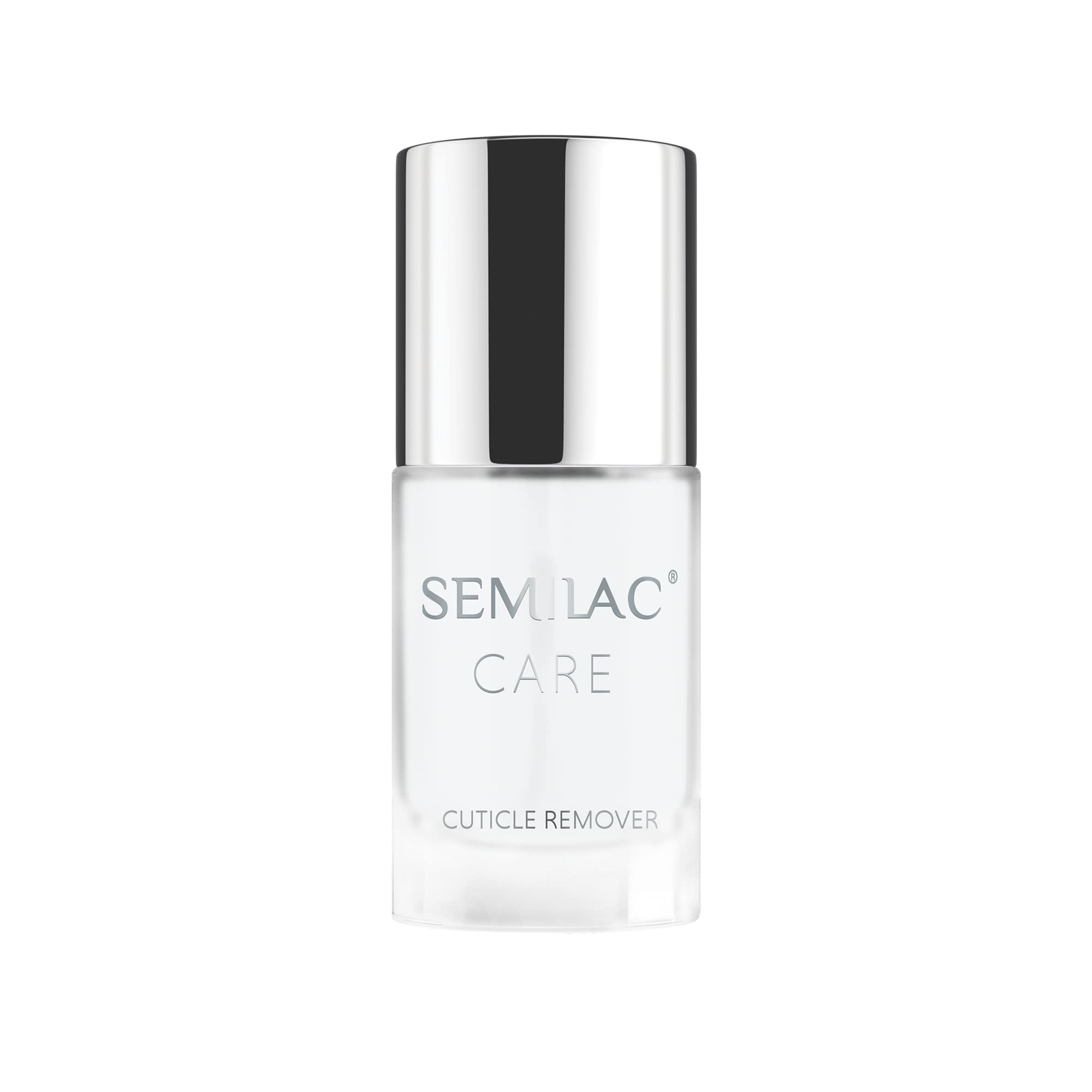 Semilac Cuticle Remover Liquid 7 ml, Gentle Formula for Softening and Removing Cuticles