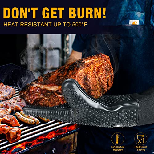 Walfos ST001 Silicone Bbq Gloves - Heat Resistant Grilling Gloves thumb #2
