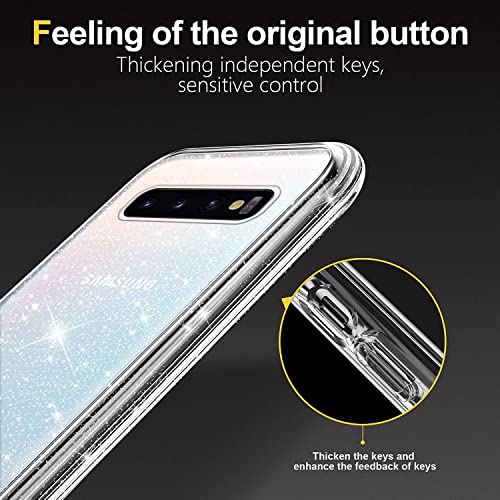 TVVTPU Cover per Samsung Galaxy S10 6,1, Custodia...