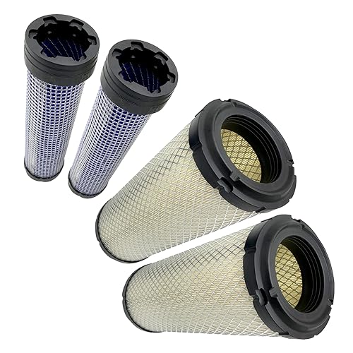 2 Sets P821575 & P822858 Outer Air Filter & Inner Filter Compatible with Donaldson FPG05 Air Cleaners Replaces 6672467 6672468