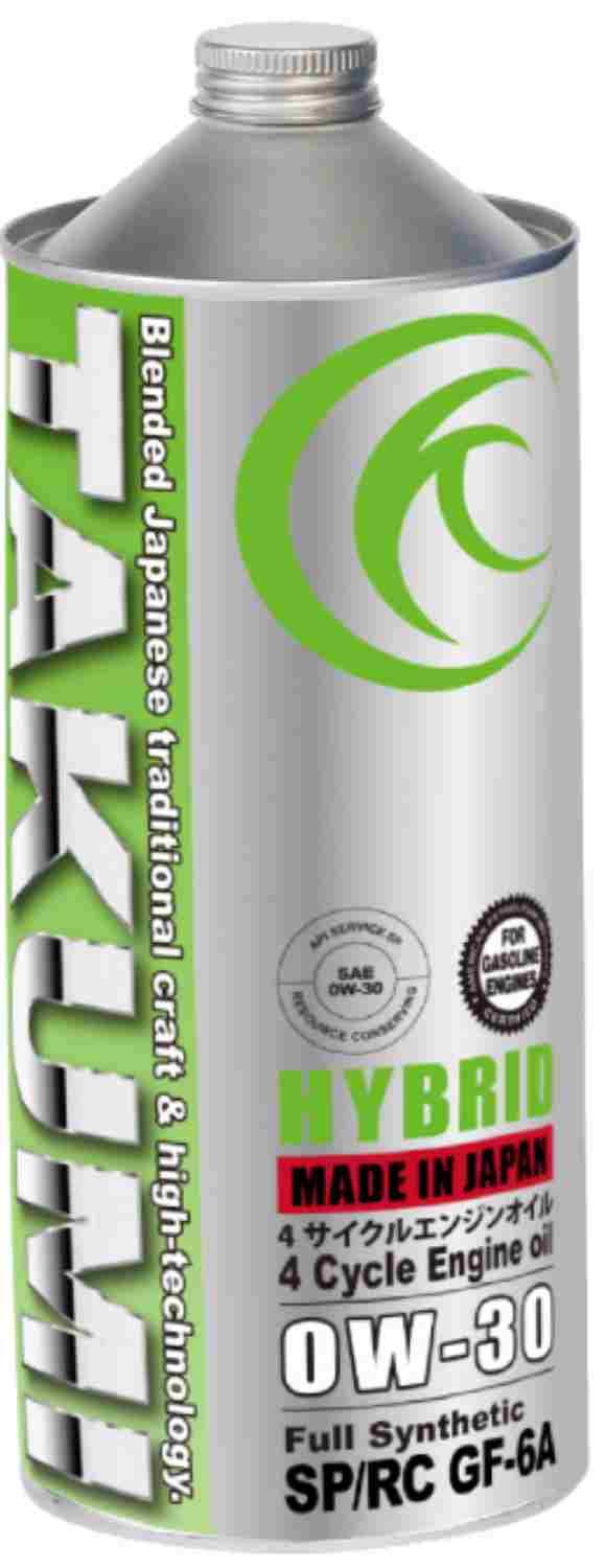 Amazon | TAKUMIモーターオイル(AKTJAPAN) エンジンオイル 0W-30 SP/RC  