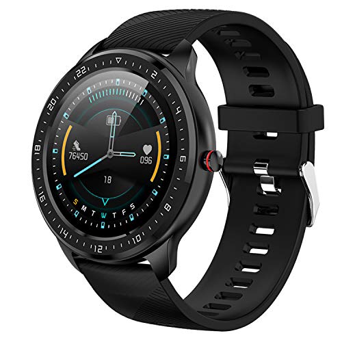 Fitness Tracker Watch Smart Watch for iOS Android Phone with Heart Rate Monitor Waterproof Activity Tracker Watch for Men Women Sports Smartwatch with Step Sleep Tracker Compatible with iPhone Samsung