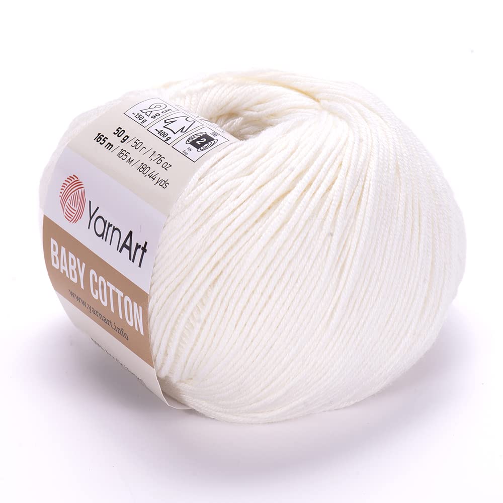 YarnArt El Örgü İpi BABY COTTON, 401, 10x50 gr
