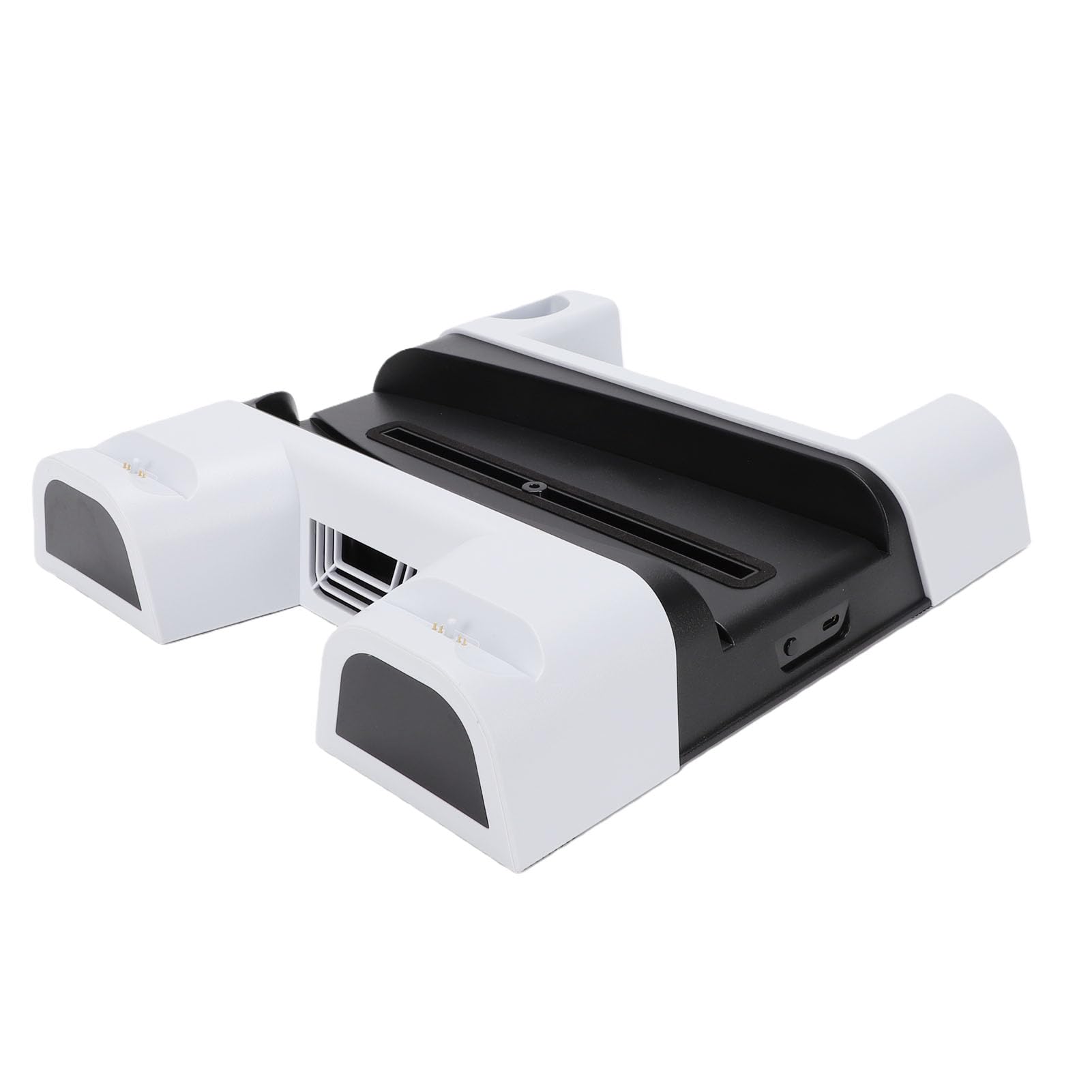 Irfora Stazione di Ricarica per Controller di Gioco con Supporto Raffreddamento e Indicatori LED per Controller Slim Pro - Materiale ABS Resistente
