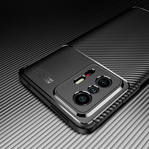 WEIOU Fibra di Carbonio Cover per Xiaomi Mi 11T