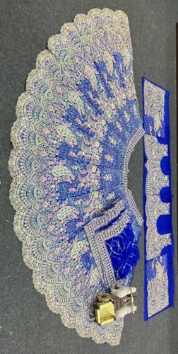 Image of Lehenga choli For Womens and Girls Soft Butterfly Net Lehenga Choli with Coding Sequins Work Dupatta | Semi Stitched Designer Ethnic Set