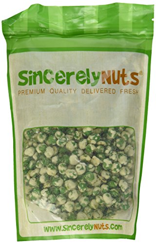 Sincerely Nuts Wasabi Peas (1 LB) - Great for Salads or a Snack-Plant-Powered