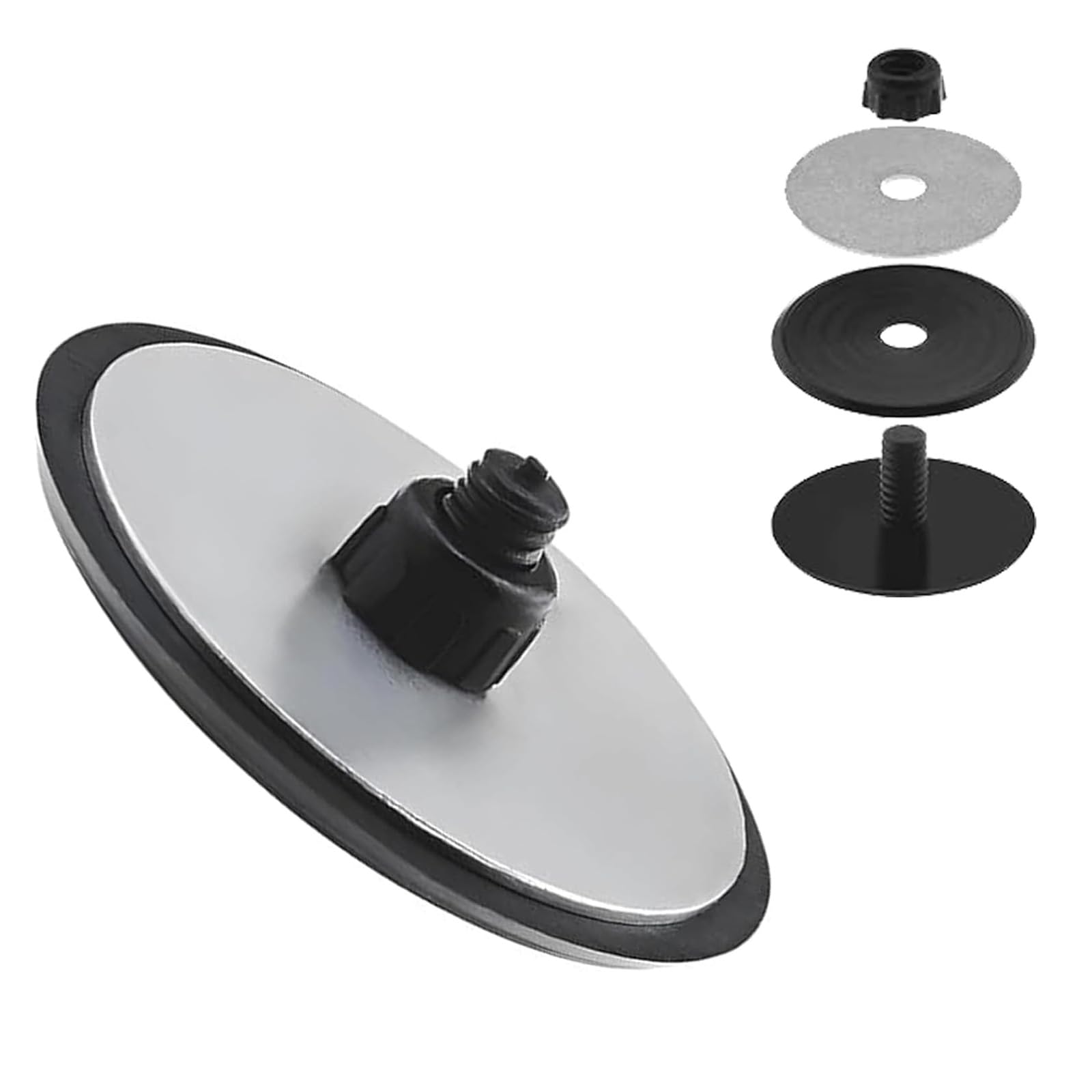 Amacoam Tappi ciechi da 32 mm, tappo tergicristallo posteriore viti decorative per tergicristallo posteriore, copertura in vetro copertura per antenna per portellone posteriore