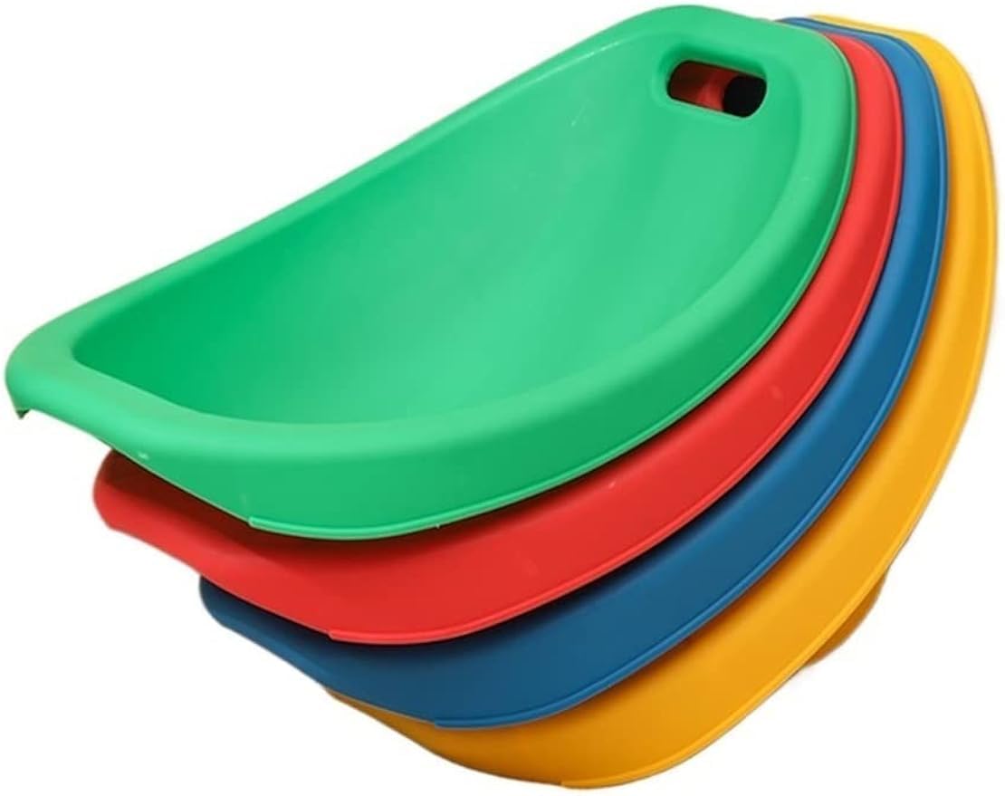 Paquet de 4 chaises à bascule pour enfants, jouets à bascule légères, chaise à bascule en plastique portable, sièges flexibles pour salles de classe et garderies, chaise de jeu pour enfants (Quatre)