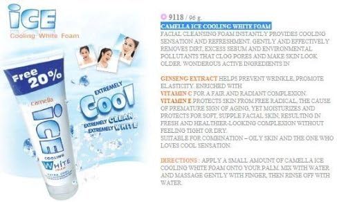 Camella ICE Cooling White Foam 96 G