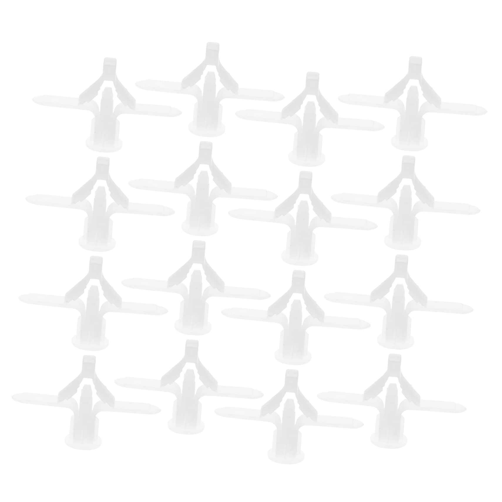 Cabilock Heavy Duty Dry Wall Anchor Set 200 Pcs Expansion Tubes Plasterboard Fixing Screws Wall Putty Hole Repair Tube Expander