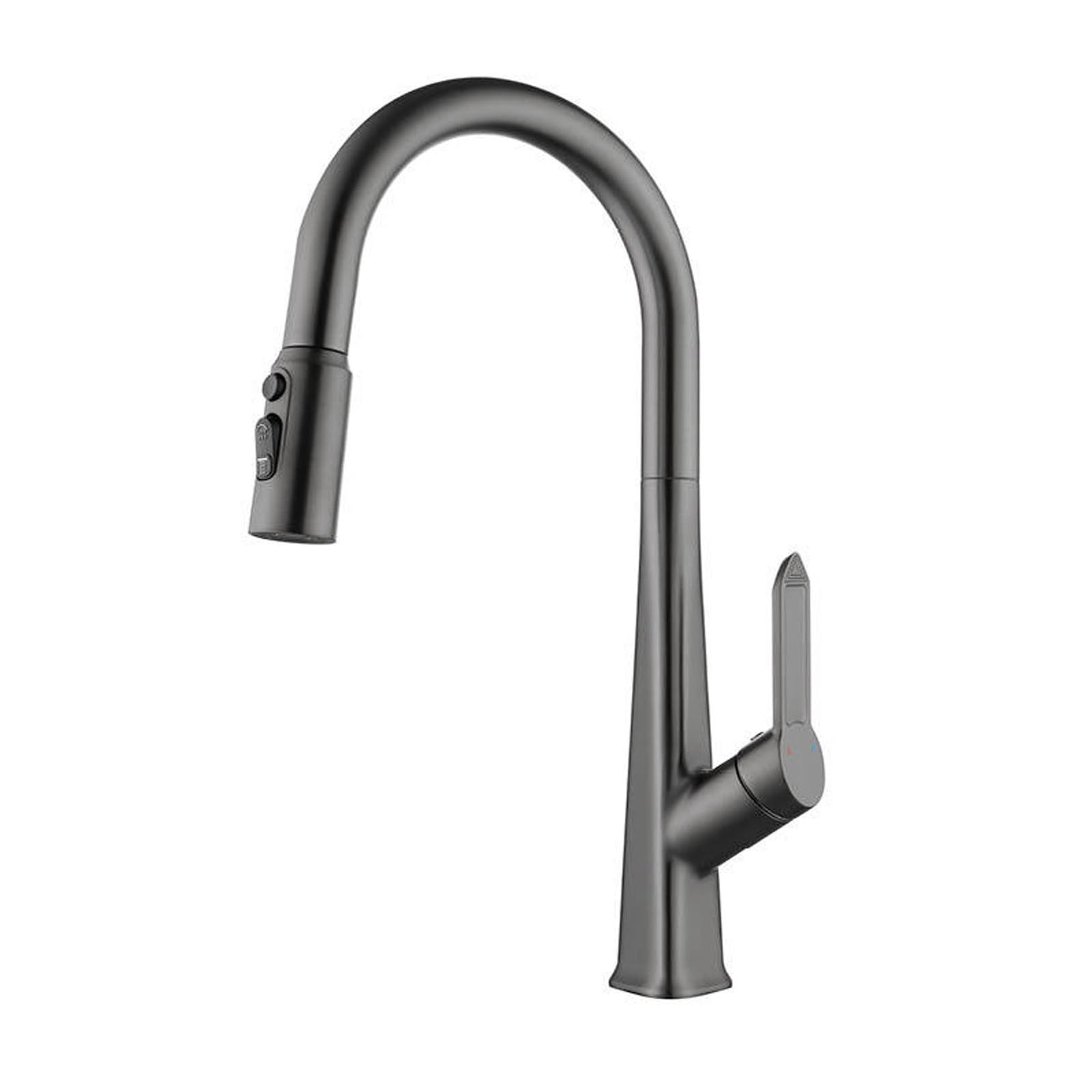Robinet de cuisine avec douchette extractible pour laver vos grands plats