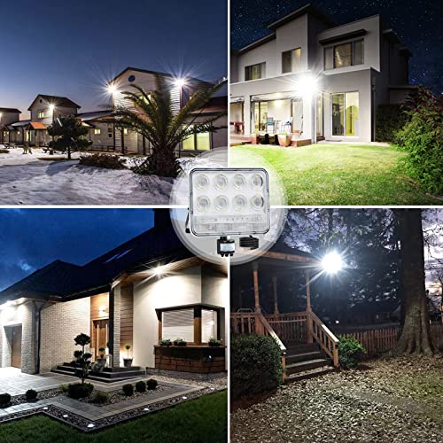 YAETIMIN 2 Pezzi 100W Faretto LED con Sensore di