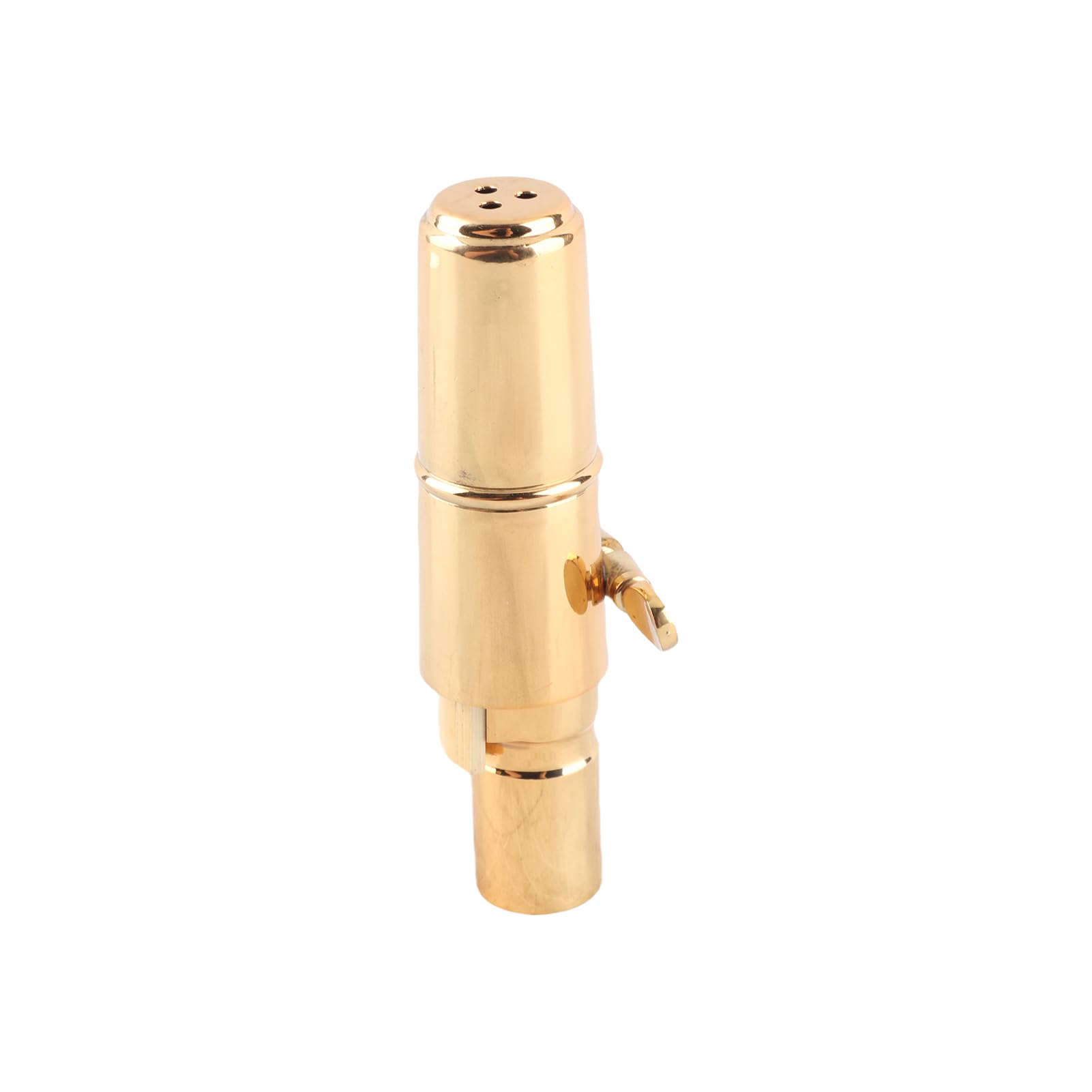 Bocchino per Sassofono Tenore Bocchino per Sassofono in Ottone Parti e Accessori Strumenti Accessori Fiati Toppa con Fibbia in Metallo a Risonanza Brillante Pop Jazz