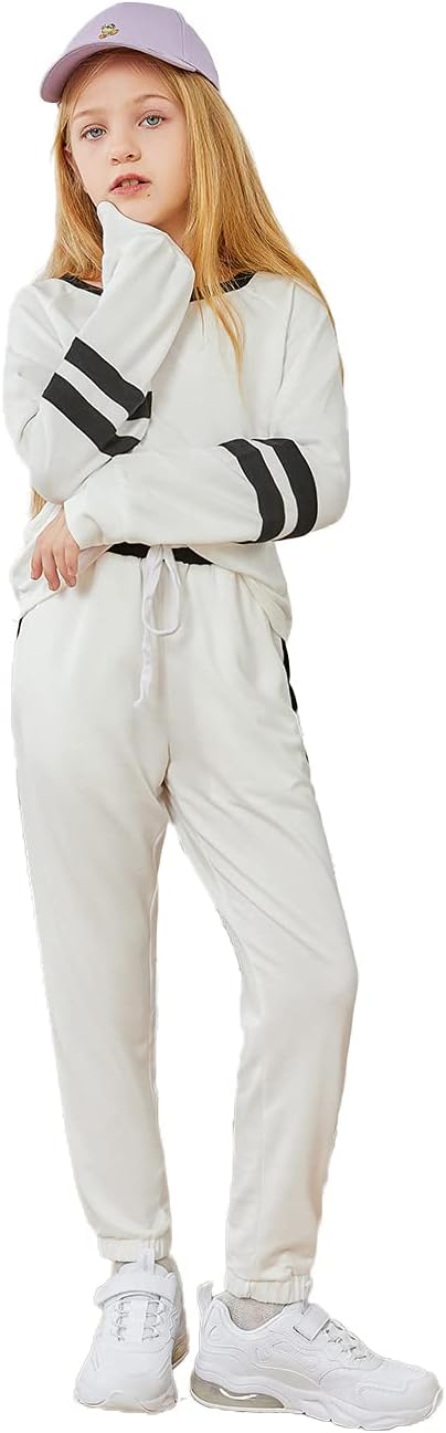 Imily Bela Girl's Sweatsuits clothing lounge sets athletic sweatshirts and sweatpants